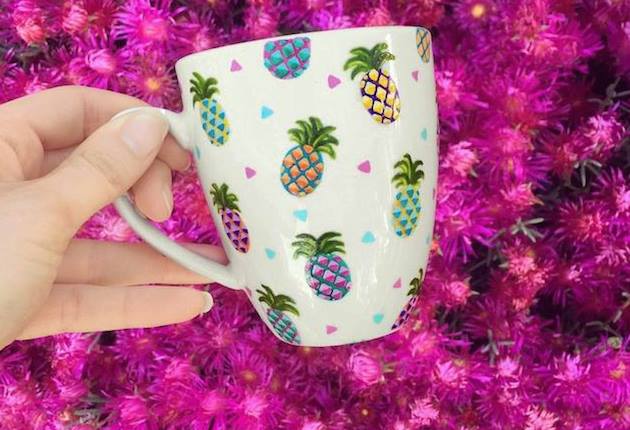 WIN A PINEAPPLE CUP BY THE QUIRKY CUP COLLECTIVE