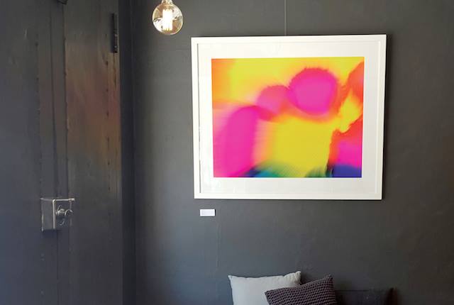 WIN THIS STUNNING  FRAMED PIECE BY LEAH GRANT