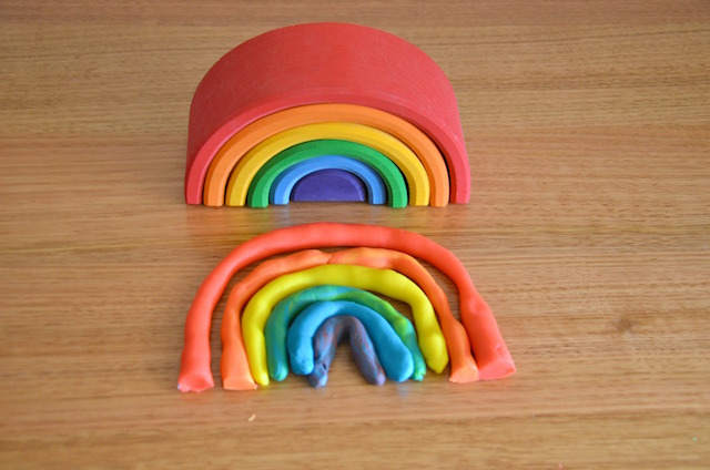 play-doh-rainbow
