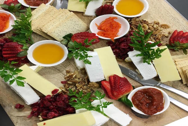 WIN THIS DELICIOUS CHEESE BOARD AND TWO BOTTLES OF WINE!