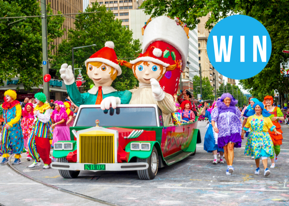 Win Your Spot on A Christmas Pageant Float