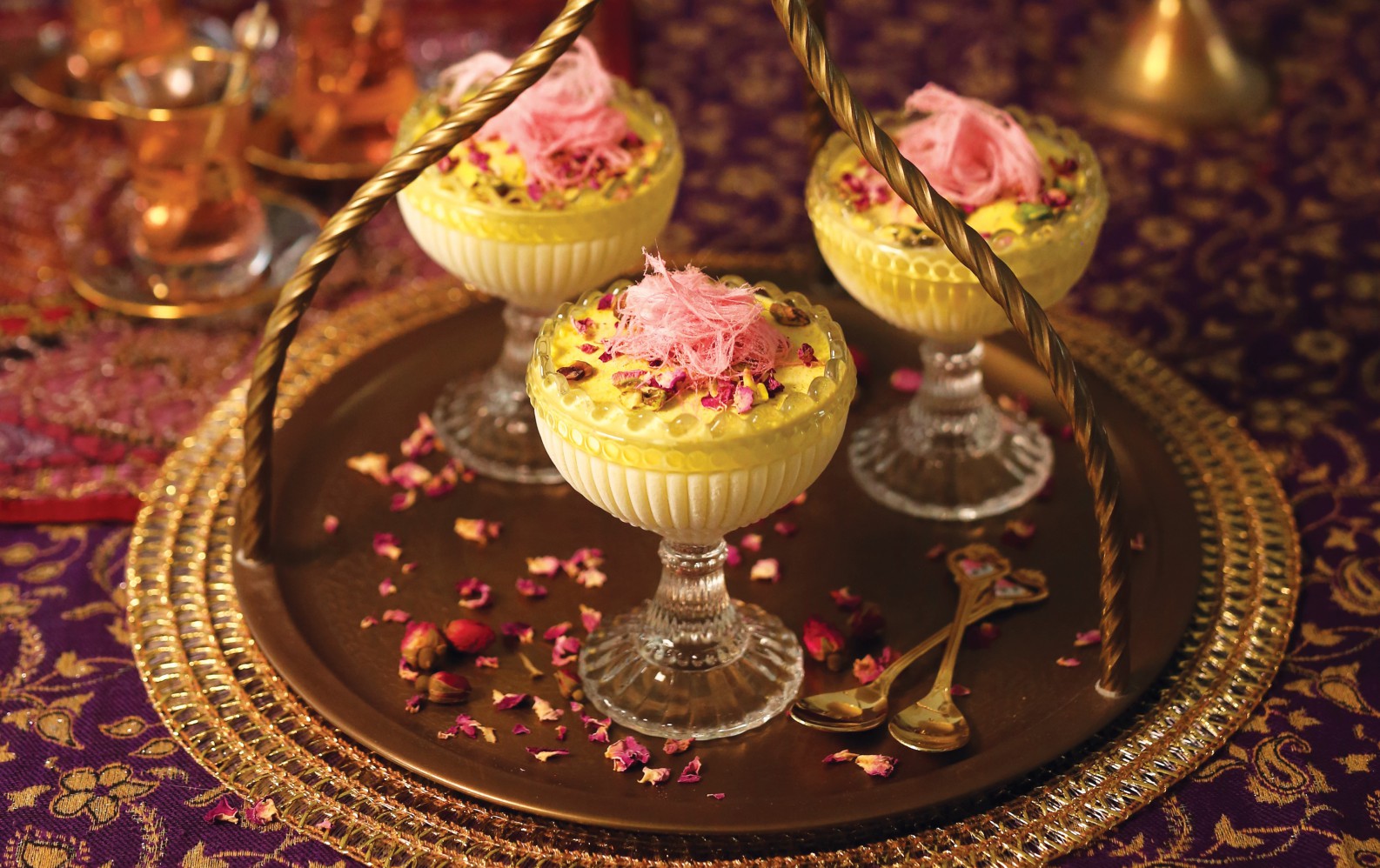 Recipe :: Rosewater and saffron bastani (ice cream)