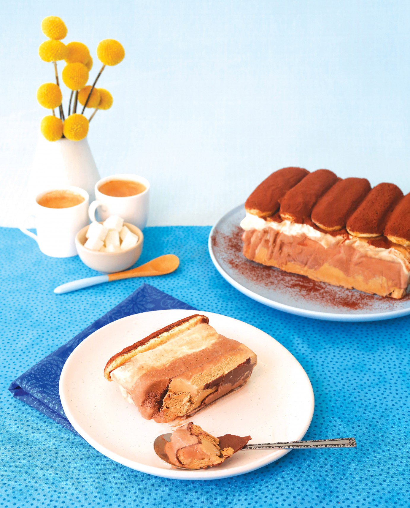 Recipe :: Golden North Tiramisu Ice Cream Cake