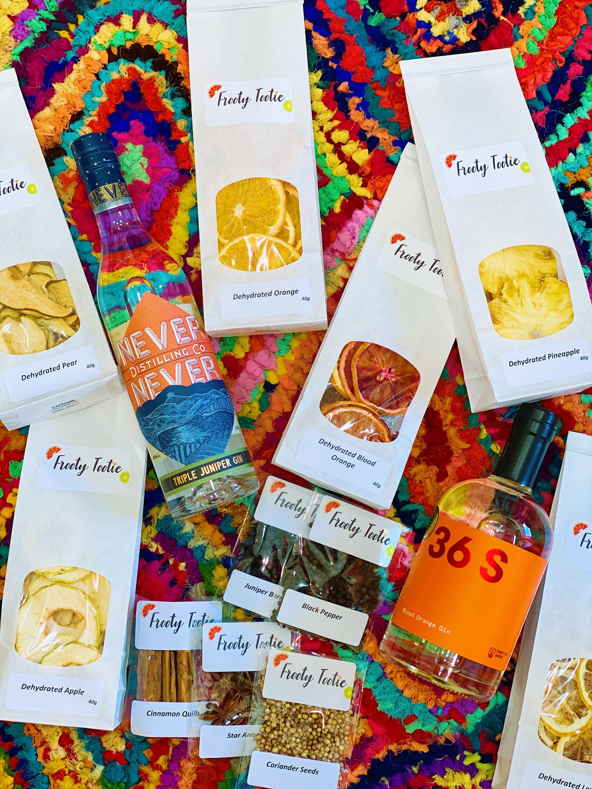 WIN a beautiful gin pack from Frooty Tootie to share with your besties, including two bottles of SA gin