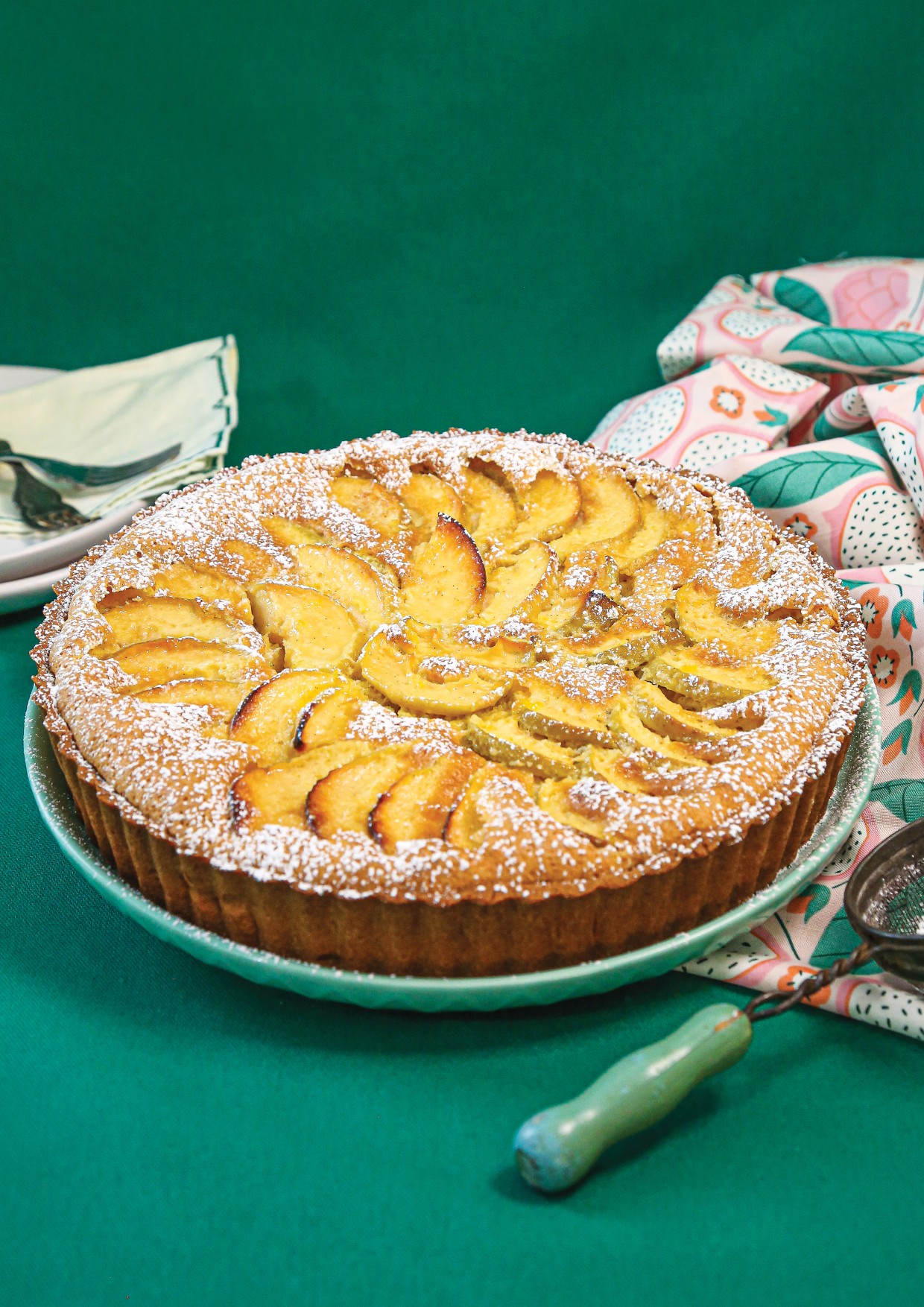 Recipe :: Brown butter apple tart