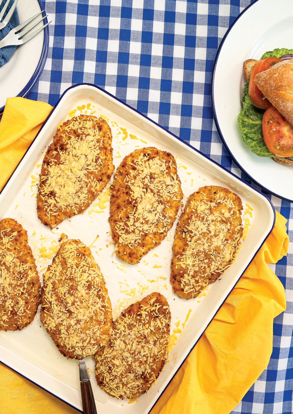Recipe :: Parmesan crusted chicken