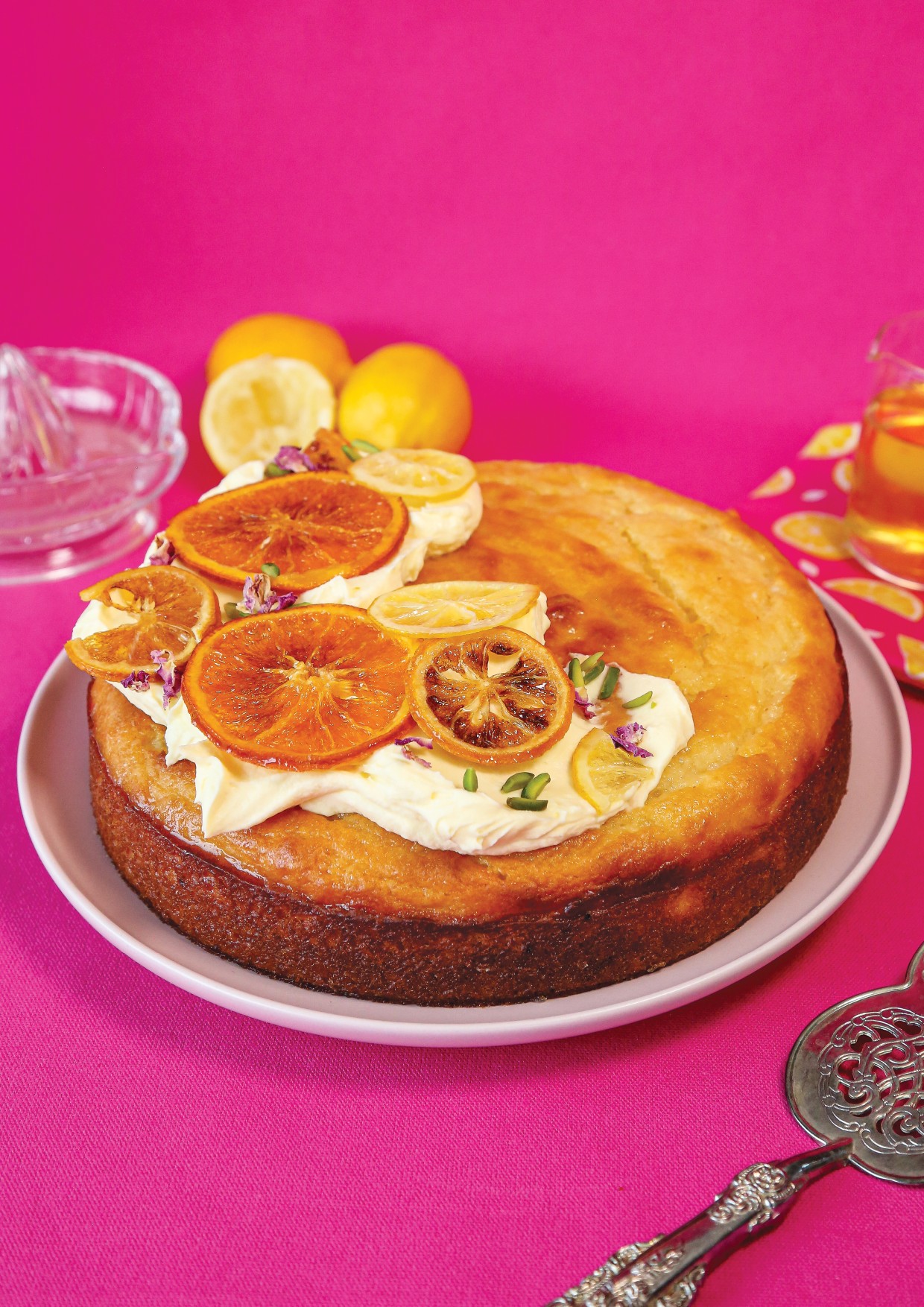 Recipe :: Spiced citrus olive oil cake