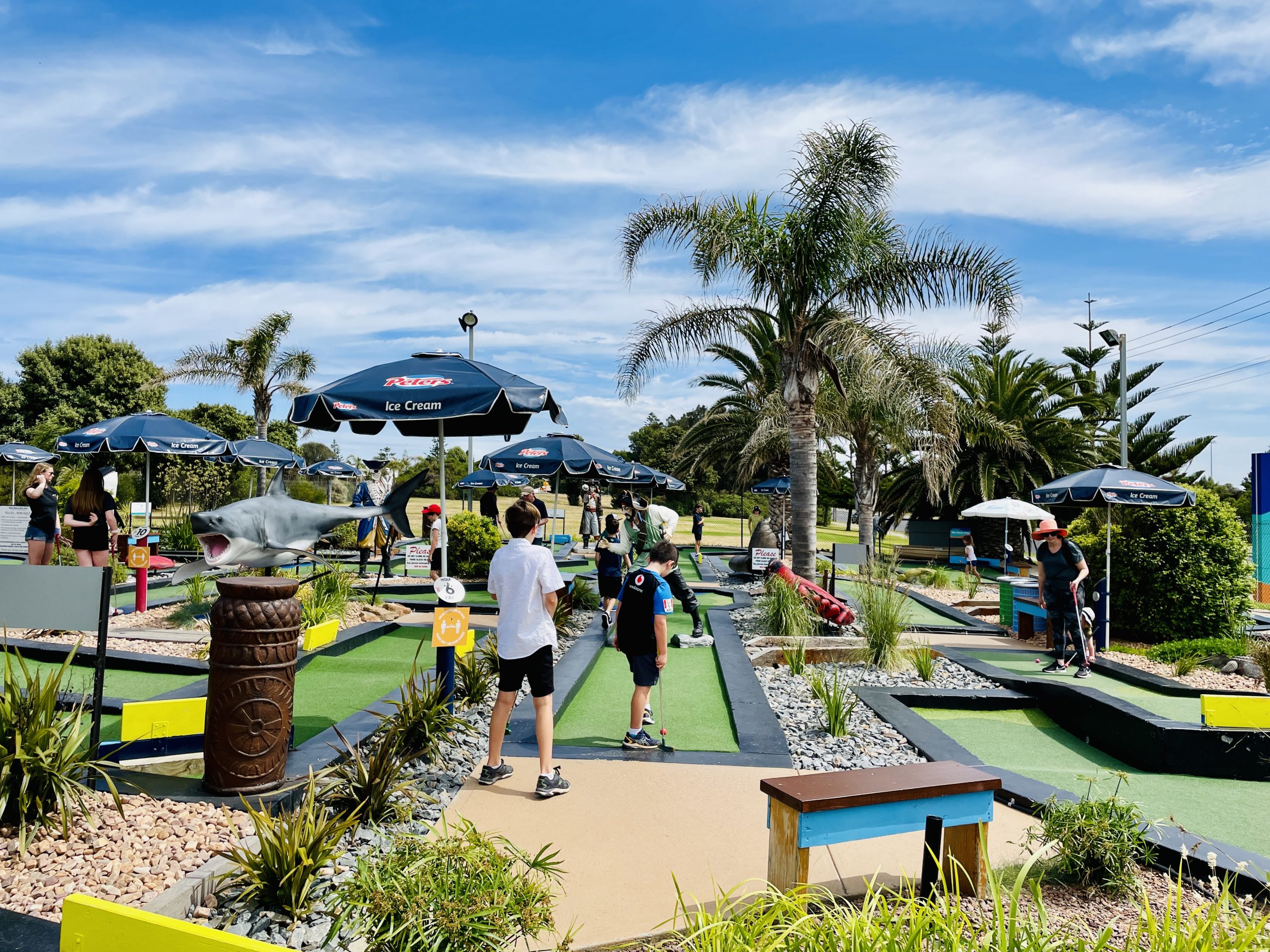 WIN one of five family passes for a game of mini golf at West Beach Mini Golf