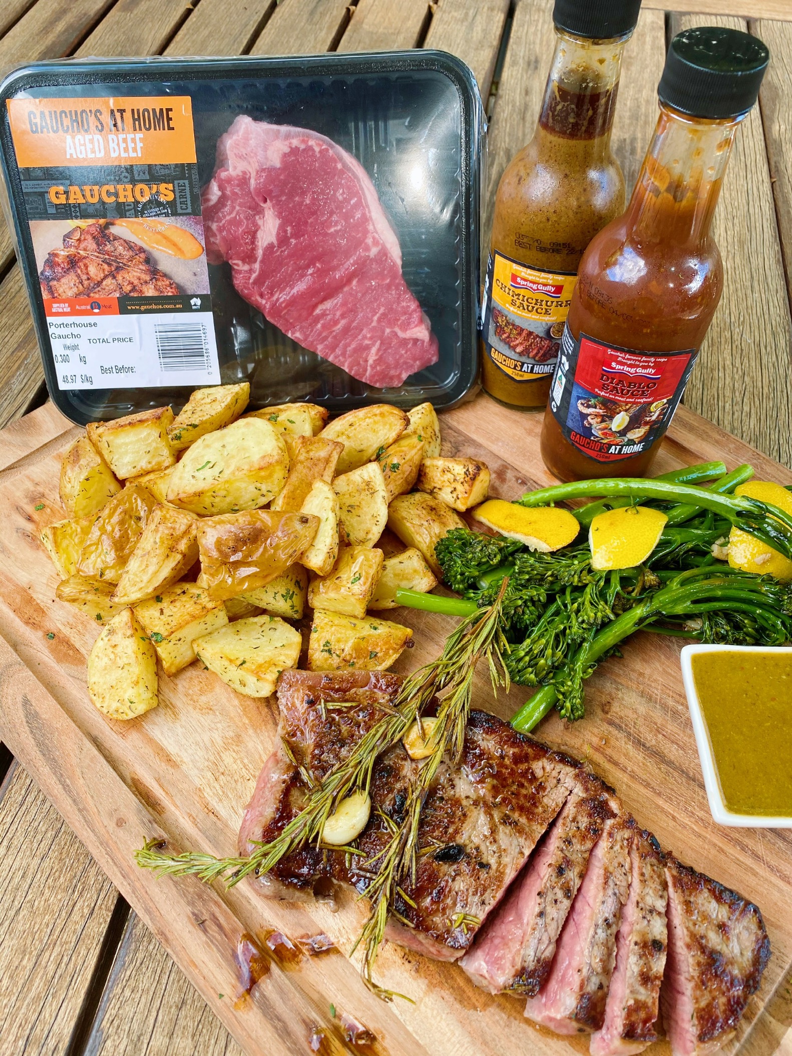 WIN a steak dinner for two thanks to Spring Gully, to celebrate the launch of their new Gauchos at Home Diablo Sauce