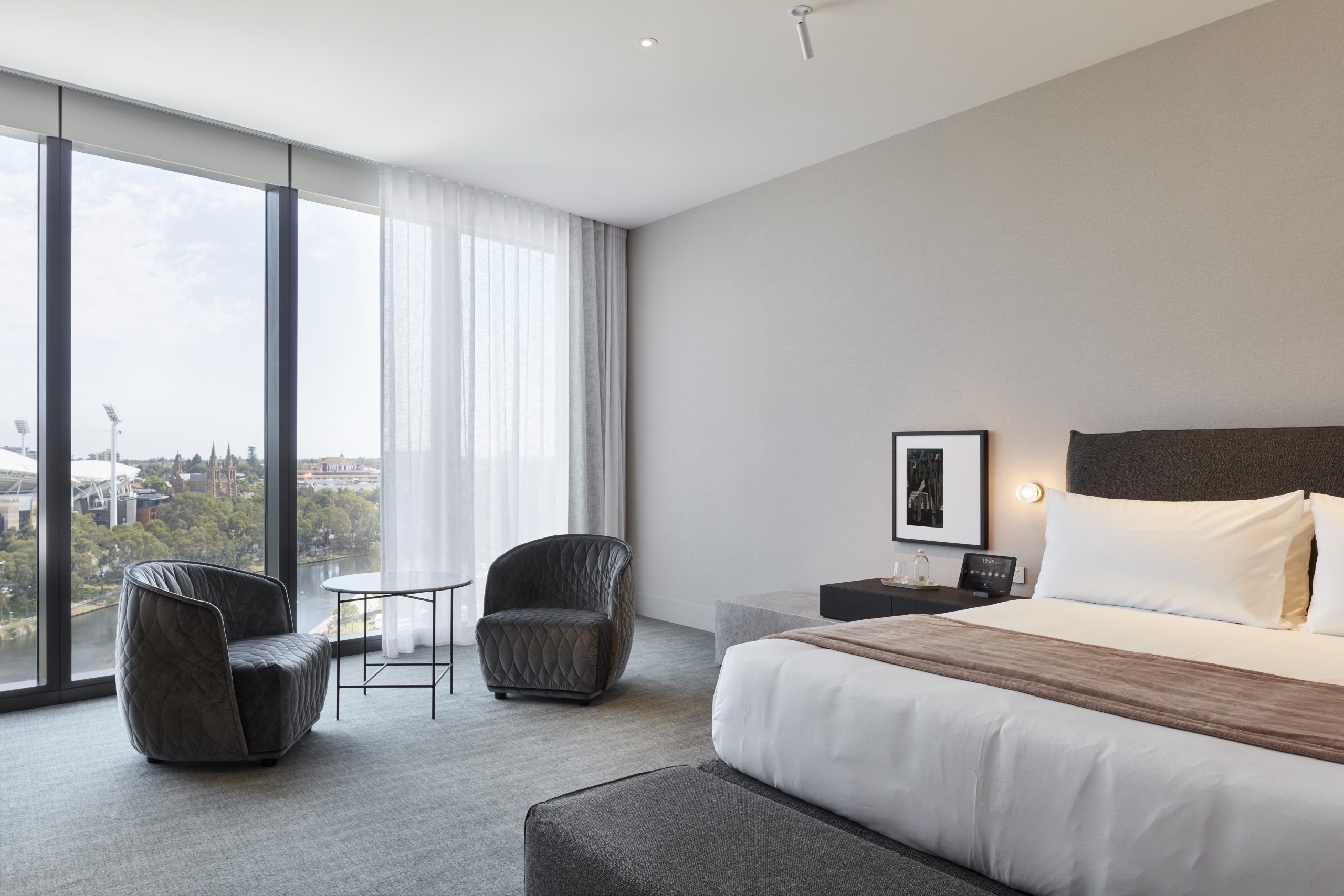 WIN a mid-week stay at Eos by SkyCity in a stunning Allure River View King with full breakfast for two people
