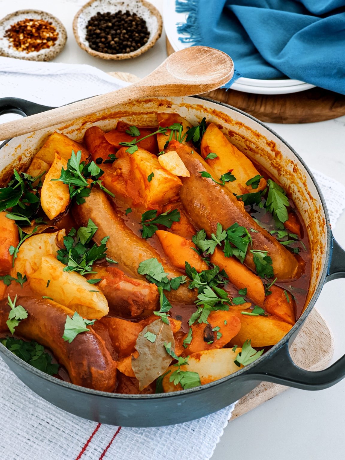 Recipe One Pot Sausage Casserole Adelady 