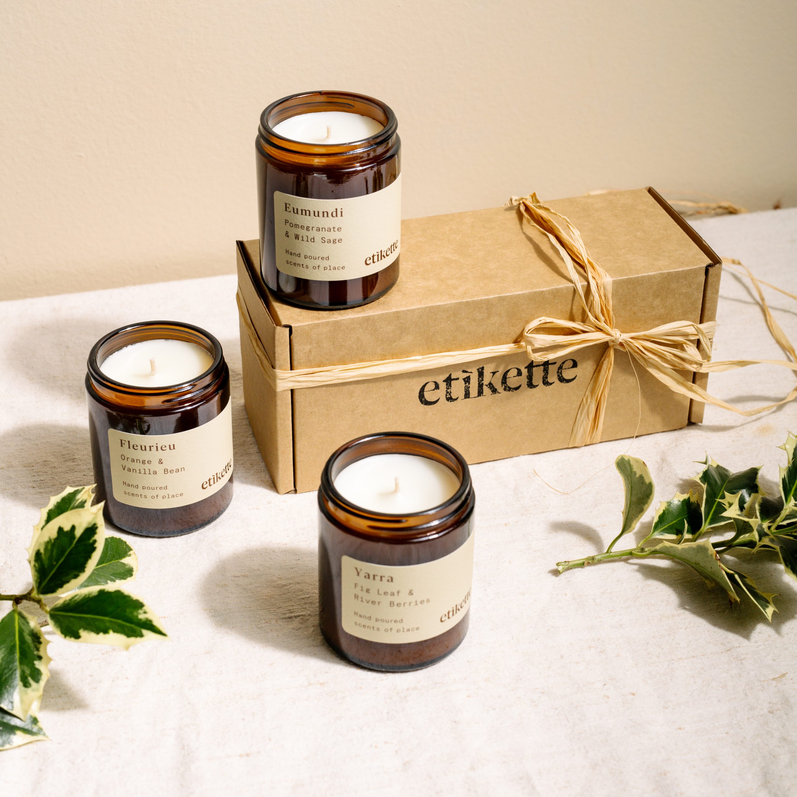 WIN a Christmas Candle Making Workshop for you and 4 friends at Etikette Candles!