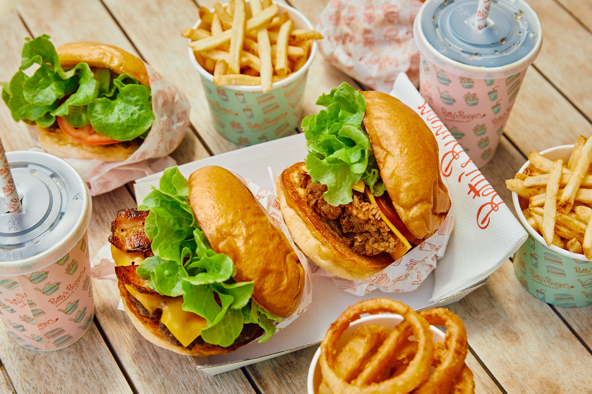 WIN a $200 dining app credit to spend at Betty’s Burgers!
