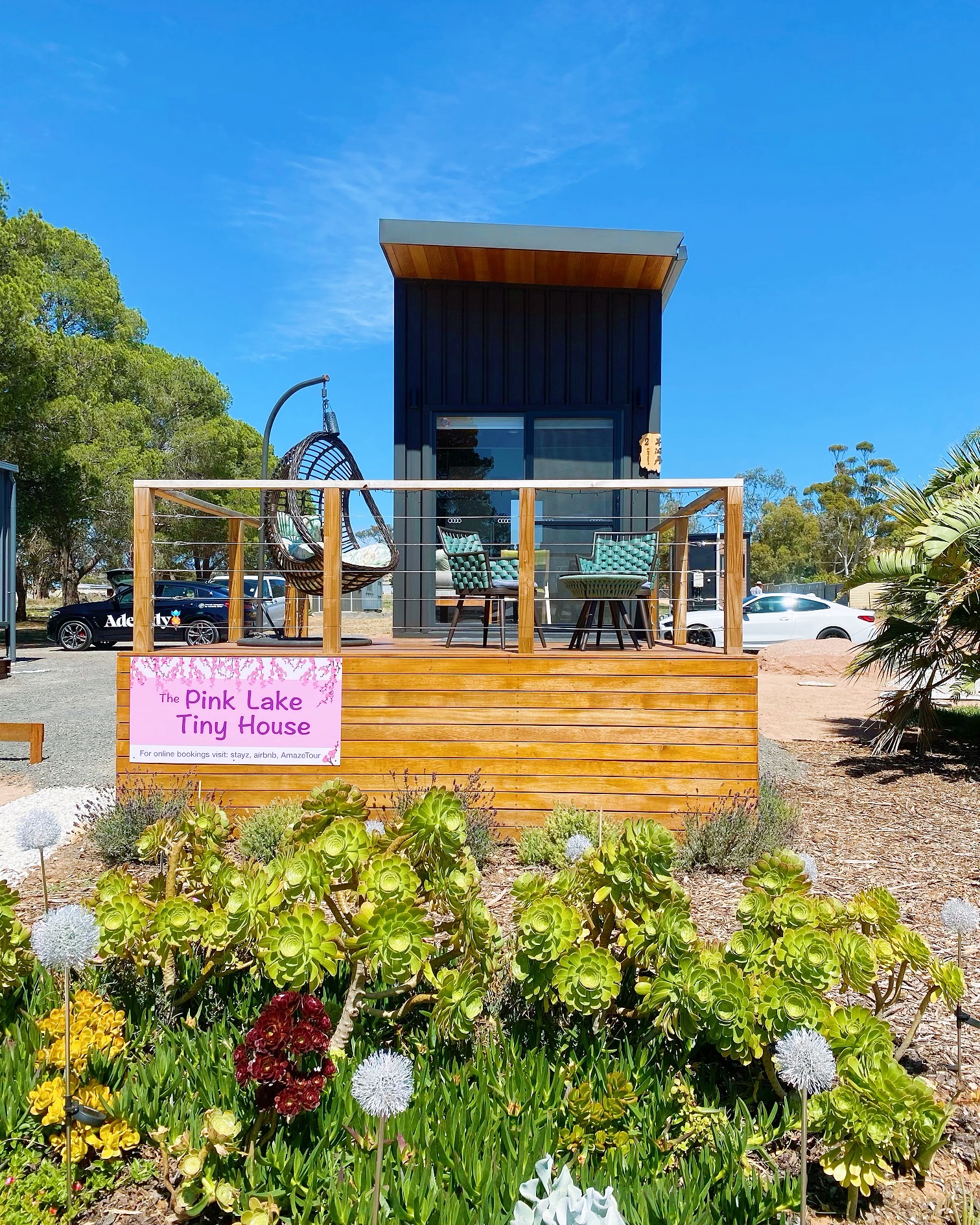 WIN a night’s accommodation at the Pink Lake Tiny House!