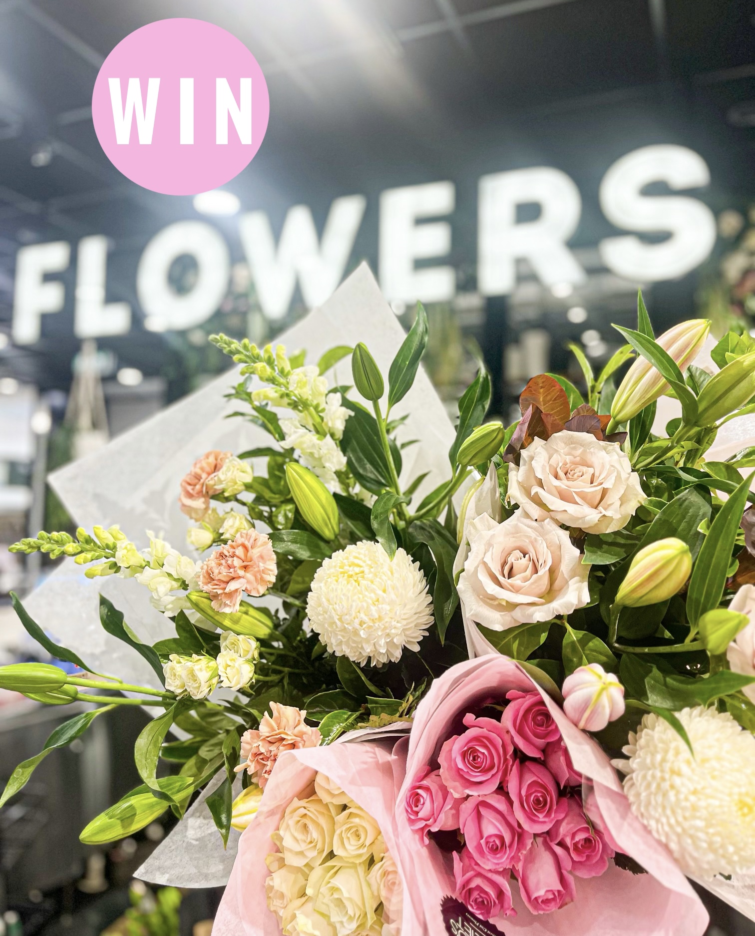 WIN two HUUUGE bunches of flowers from Romeo’s this Valentine’s Day!
