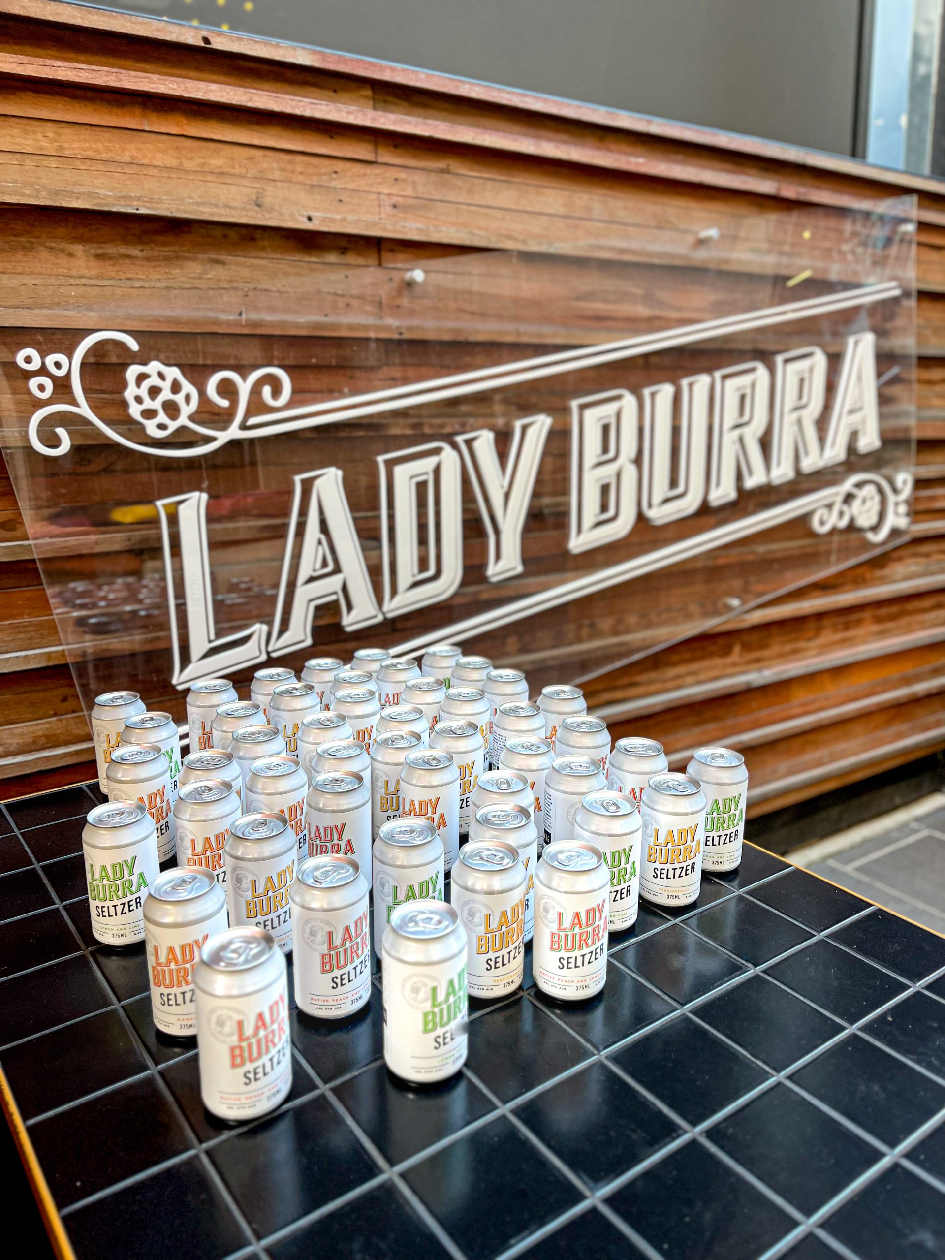 WIN dinner for two people at Lady Burra plus two mixed cartons of their new seltzers!