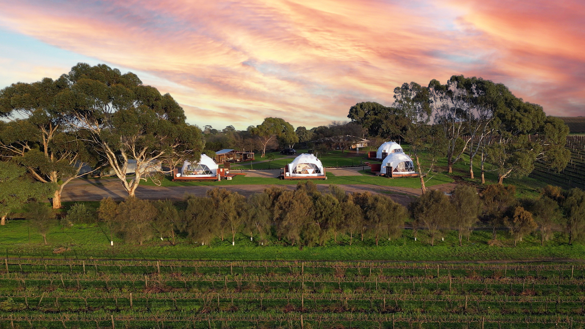 WIN a divine weekend at McLaren Vale’s Divine Domes for two people!