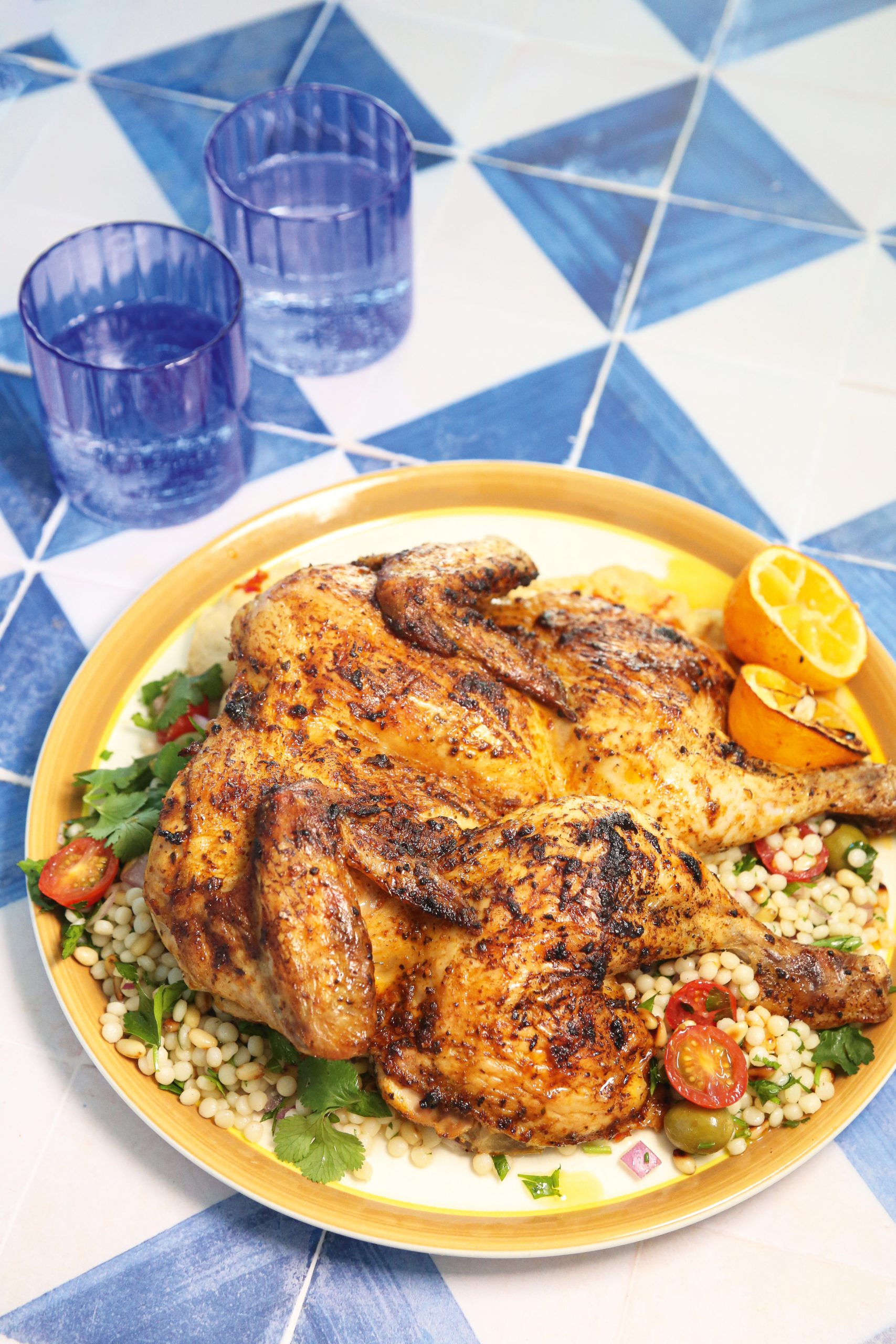 Recipe :: Mediterranean-style roast chicken