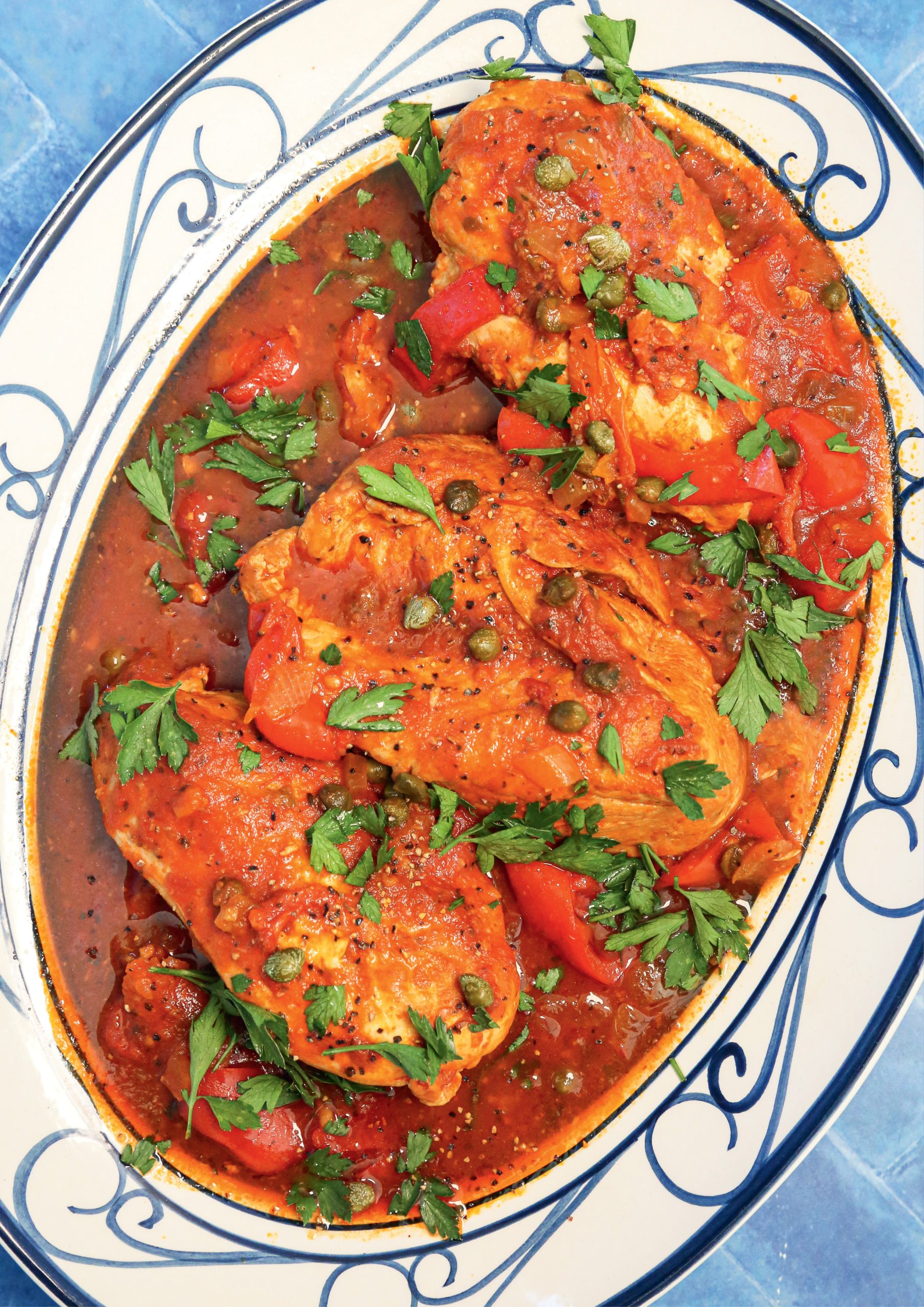 Recipe :: Mediterranean Tomato Chicken