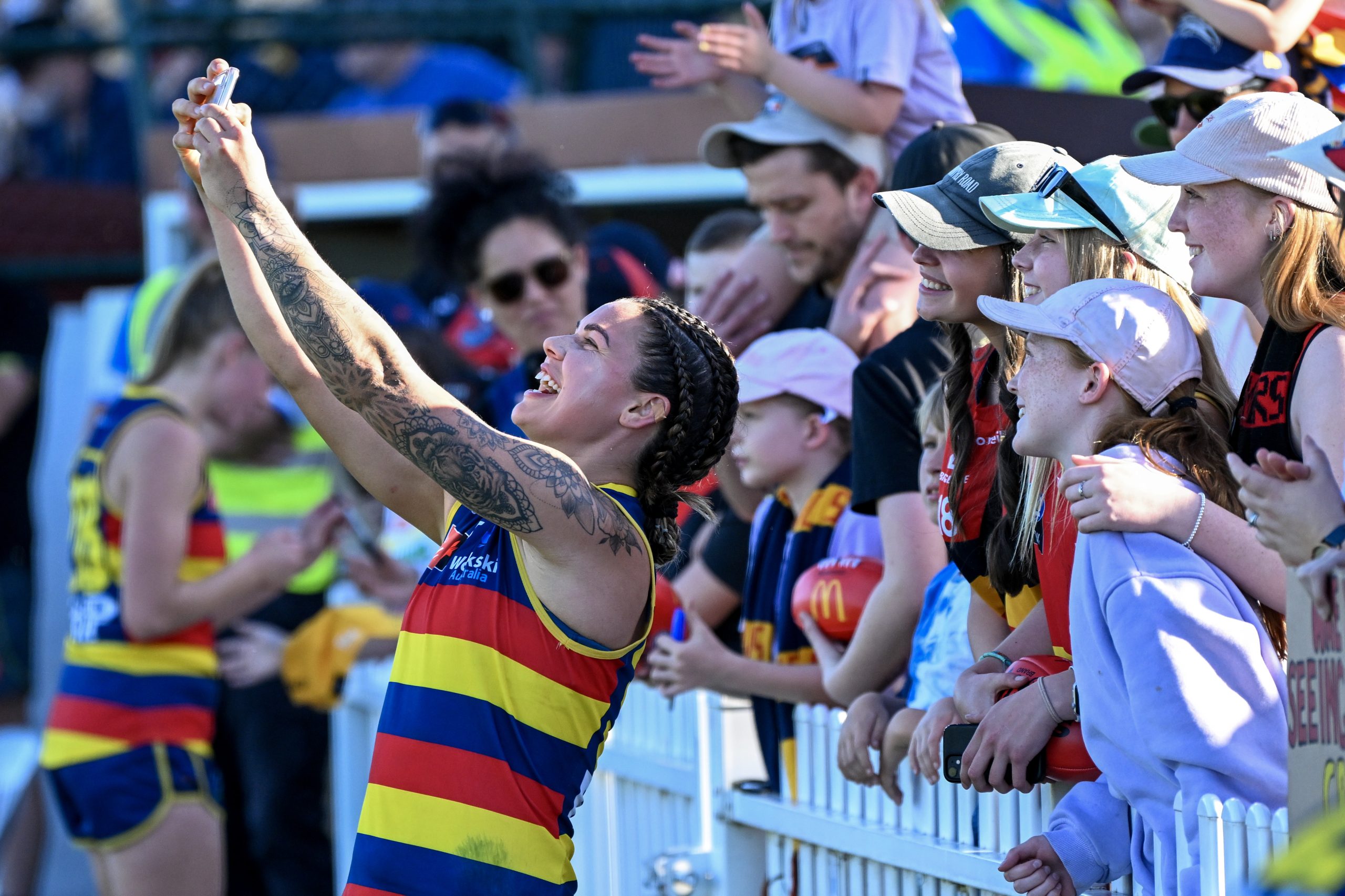 Support our Crows girls in style